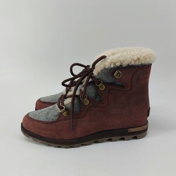Sorel Womens Sneakchic Alpine Waterproof Booties Boots Size 8M - Picture 15 of 16